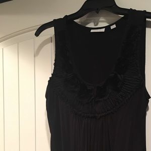 New York and co shirt with flower detailing